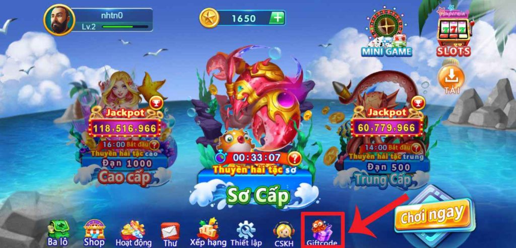 Code Bắn cá H5 miễn phí cho người mới chơi