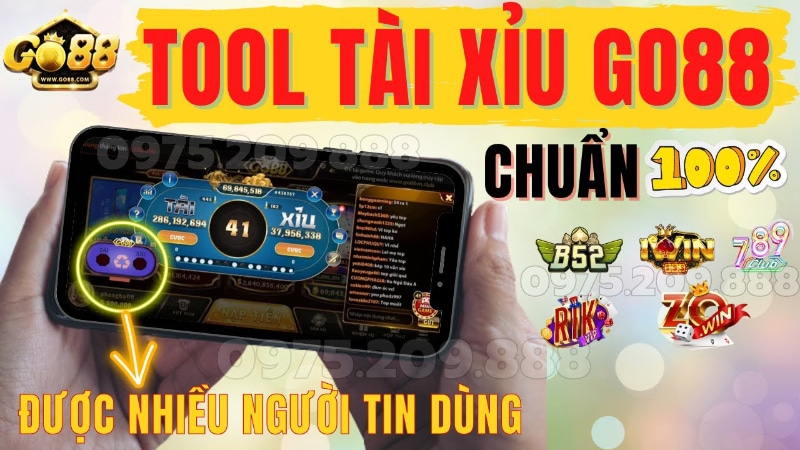 Tải xuống dễ dàng tool hack tài xỉu Go88 miễn phí